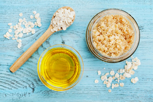 recette facile gommage des pieds